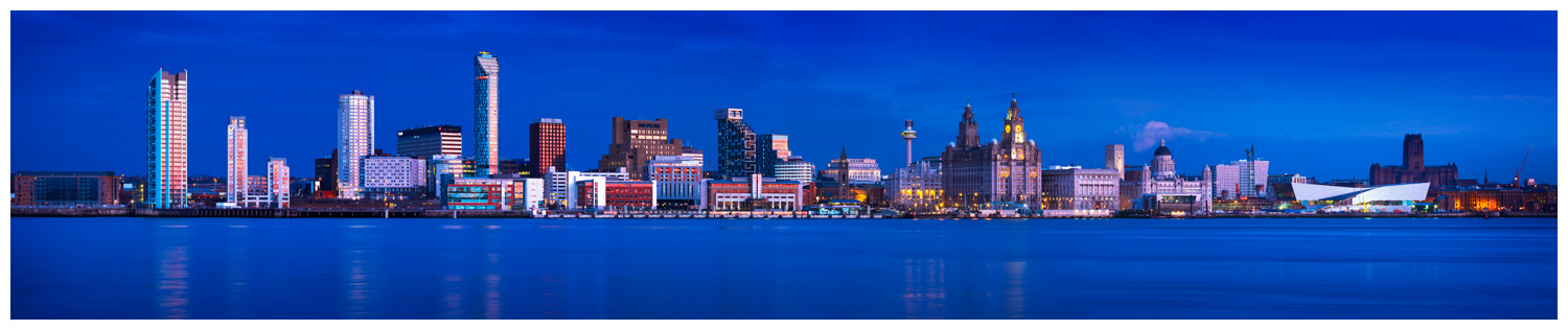 Liverpool Skyline, Print 09 in Colour