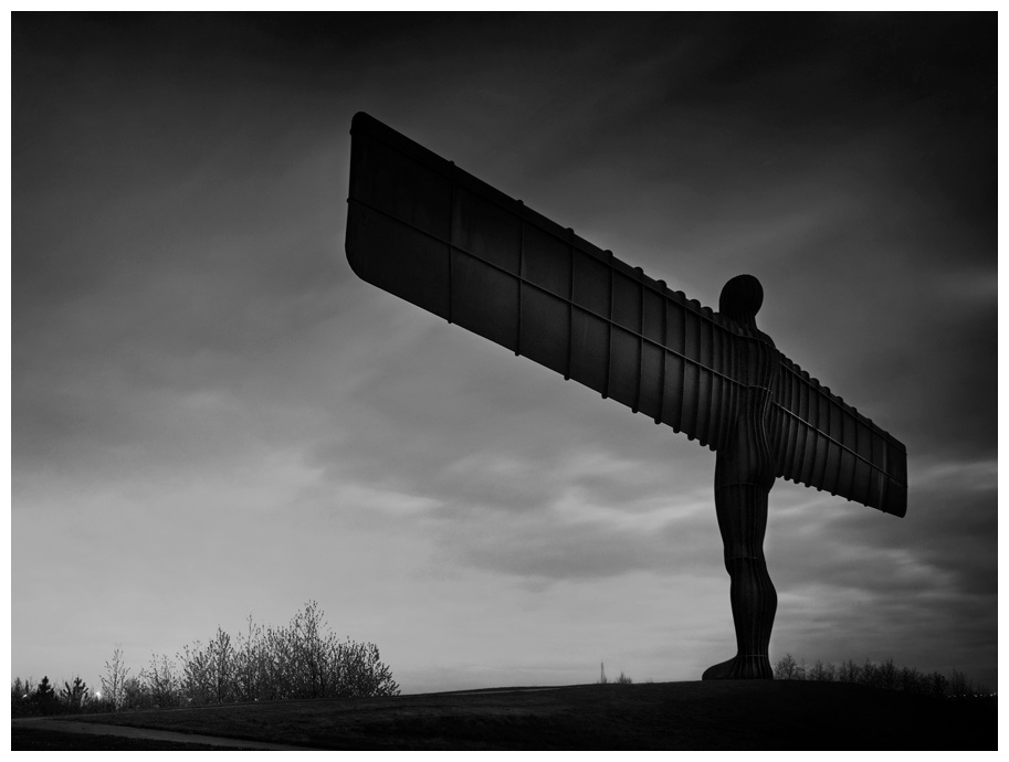 Angel of the North Sunset