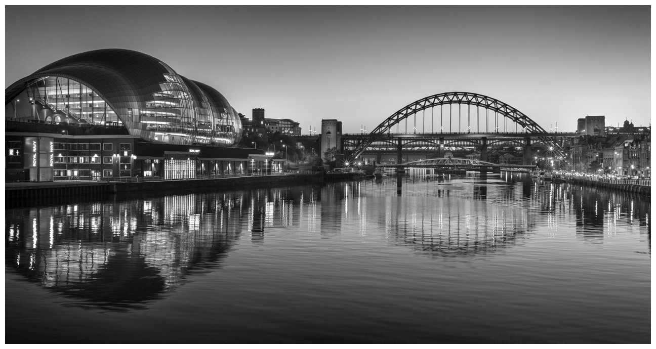 The Tyne Bridge, Print 64 in Black and White