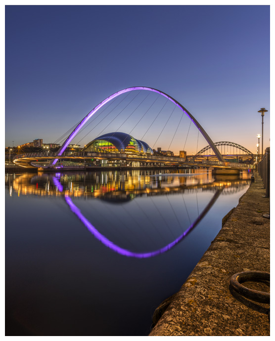 Gateshead Millennium Bridge Print