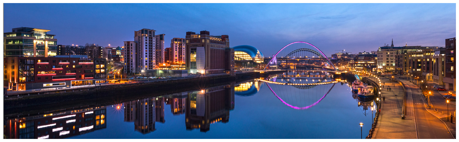 Newcastle and Gateshead Quaysides, Print 49 in Colour